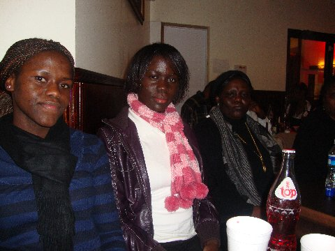  Mahop's family during daddy soul celebration at village
